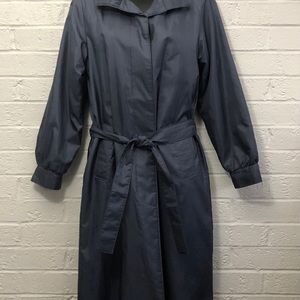 NEIMAN MARCUS COAT/JACKET DARK GRAY